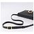 Céline Borsa a tracolla Circle CELINE in pelle nera e oro Auth 205823 Nero - vista 10