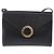 Céline Borsa a tracolla Circle CELINE in pelle nera e oro Auth 205823 Nero - vista 2