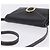 Céline Borsa a tracolla Circle CELINE in pelle nera e oro Auth 205823 Nero - vista 9
