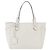 Saco Tote LOEWE em couro branco e dourado Auth ka6256 - vista 13