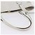 Saco Tote LOEWE em couro branco e dourado Auth ka6256 - vista 9