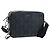 Christian Dior CD Diamond Messenger Shoulder Pouch PVC Black Silver Auth 203261V Nero Argento