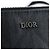 Christian Dior CD Diamond Messenger Shoulder Pouch PVC Black Silver Auth 203261V Nero Argento - vista 15