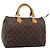 LOUIS VUITTON Monogram Speedy 30 Hand Bag M41526 LV Auth 201358 Monogramma