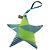 Hermès HERMES Petit Ash Bag Charm Silk Green Auth 203690M Grün - Ansicht 3