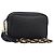 Bolsa de Ombro com Corrente BALLY em Couro Preto e Dourado Auth BA15570A