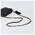 Bolsa de Ombro com Corrente BALLY em Couro Preto e Dourado Auth BA15570A - vista 7