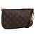 LOUIS VUITTON Monogram Pochette Accessoires Accessory Pouch M51980 Auth 201508V Monogramm