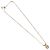 Collana Christian Dior Strass metallo Gold Tone Auth 204224 - vista 2