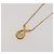 Collana Christian Dior Strass metallo Gold Tone Auth 204224 - vista 9