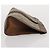 Borsa a pochette GUCCI GG Supreme Web Sherry Line PVC Beige Auth 205187 - vista 4