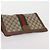 Borsa a pochette GUCCI GG Supreme Web Sherry Line PVC Beige Auth 205187 - vista 8
