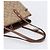 Coach Signature Tote Bag PVC Beige Gold Auth ki6830A Golden - Ansicht 7