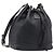 Borsa a tracolla Burberrys in pelle nera e oro Auth 204637A Nero