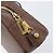 Borsa a mano PRADA Galleria in pelle Saffiano Marrone Oro Auth 204156A D'oro - vista 19