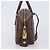 Borsa a mano PRADA Galleria in pelle Saffiano Marrone Oro Auth 204156A D'oro - vista 6