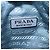 Bolsa de mão PRADA Canvas Blue Silver Auth ka6211V Prata Azul - vista 21