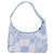 Bolsa de mão PRADA Canvas Blue Silver Auth ka6211V Prata Azul - vista 3