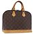 LOUIS VUITTON Monogram Alma Handtasche M51130 LV Auth ki6819 Monogramm