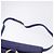 Céline Bolsa de Ombro CELINE Circle em Couro Azul Tom Dourado Auth gh2238 - vista 8