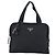 Sac à main PRADA Nylon Black Silver Auth 174539 Noir Argenté - vue 2
