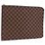 LOUIS VUITTON Damier Ebene Posh Documents Clutch Bag LV Auth 199015A