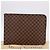 LOUIS VUITTON Damier Ebene Posh Documents Clutch Bag LV Auth 199015A - view 20