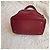 Tod's Bolsa Tote Flower em couro Borgonha Bordeaux - vista 7