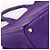 Saco Tote PRADA Canapa GM Canvas Roxo Ouro Auth 204261 Dourado - vista 14
