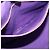 Saco Tote PRADA Canapa GM Canvas Roxo Ouro Auth 204261 Dourado - vista 21