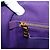 Saco Tote PRADA Canapa GM Canvas Roxo Ouro Auth 204261 Dourado - vista 22