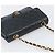 Borsa a tracolla CHANEL Mini Matelasse 20 Chain in pelle d'agnello nera e oro CC Auth 204583V Nero - vista 6