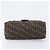 Borsa a tracolla FENDI Zucca Canvas Mamma Baguette Marrone Nero Auth am12622V - vista 11
