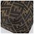 Borsa a tracolla FENDI Zucca Canvas Mamma Baguette Marrone Nero Auth am12622V - vista 13