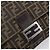 Borsa a tracolla FENDI Zucca Canvas Mamma Baguette Marrone Nero Auth am12622V - vista 16