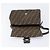 Borsa a tracolla FENDI Zucca Canvas Mamma Baguette Marrone Nero Auth am12622V - vista 17
