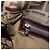 Borsa a tracolla FENDI Zucca Canvas Mamma Baguette Marrone Nero Auth am12622V - vista 23