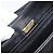 Bolsa de Ombro BALLY em Couro Preta e Dourada Auth 202700V Preto Dourado - vista 16