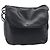 Bolsa de Ombro BALLY em Couro Preta e Dourada Auth 202700V Preto Dourado - vista 2