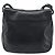 Bolsa de Ombro BALLY em Couro Preta e Dourada Auth 202700V Preto Dourado - vista 3