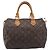 LOUIS VUITTON Monogram Speedy 25 Hand Bag M41528 LV Auth 204134 Monogramma - vista 13