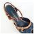 LOUIS VUITTON Monogram Denim Espadrille Sandalen Blue LV Auth ar14173V Blau Monogramm - Ansicht 27