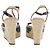 LOUIS VUITTON Monogram Denim Espadrille Sandalen Blue LV Auth ar14173V Blau Monogramm - Ansicht 3