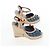 LOUIS VUITTON Monogram Denim Espadrille Sandalen Blue LV Auth ar14173V Blau Monogramm - Ansicht 5