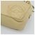 Borsa a tracolla con catena LOEWE in pelle beige oro autentica 192241A D'oro - vista 10