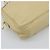 Borsa a tracolla con catena LOEWE in pelle beige oro autentica 192241A D'oro - vista 11