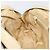 Borsa a tracolla con catena LOEWE in pelle beige oro autentica 192241A D'oro - vista 18