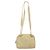 Borsa a tracolla con catena LOEWE in pelle beige oro autentica 192241A D'oro - vista 2