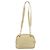 Borsa a tracolla con catena LOEWE in pelle beige oro autentica 192241A D'oro - vista 3
