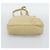 Borsa a tracolla con catena LOEWE in pelle beige oro autentica 192241A D'oro - vista 9